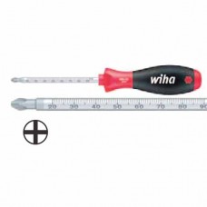 Wiha Softfinish® Phillips Screwdriver - Round Blade with Lasered mm Scale - PH2 - 35398